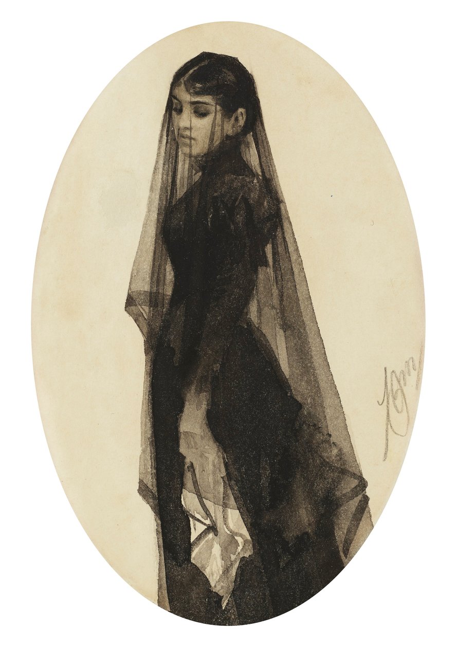 La vedova da Anders Leonard Zorn
