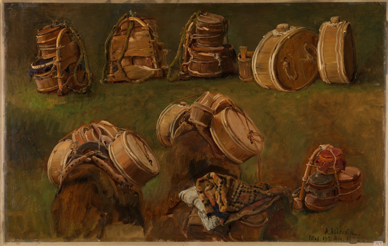 Studio di basti e altri oggetti da Anders Askevold