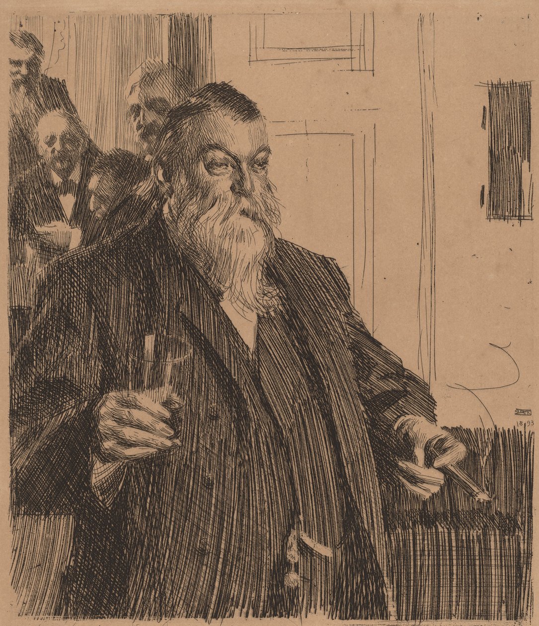 Un brindisi II da Anders Leonard Zorn