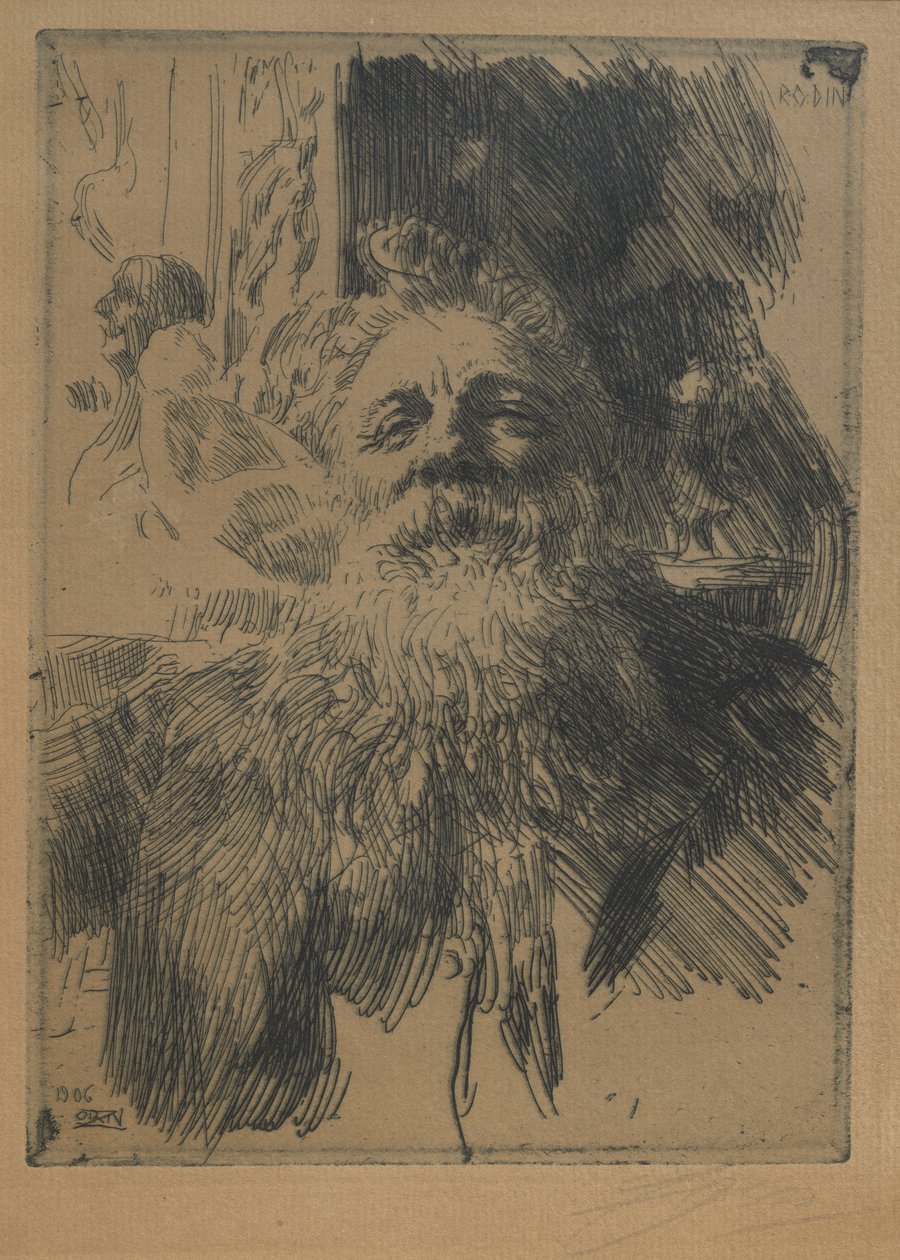 Auguste Rodin da Anders Leonard Zorn