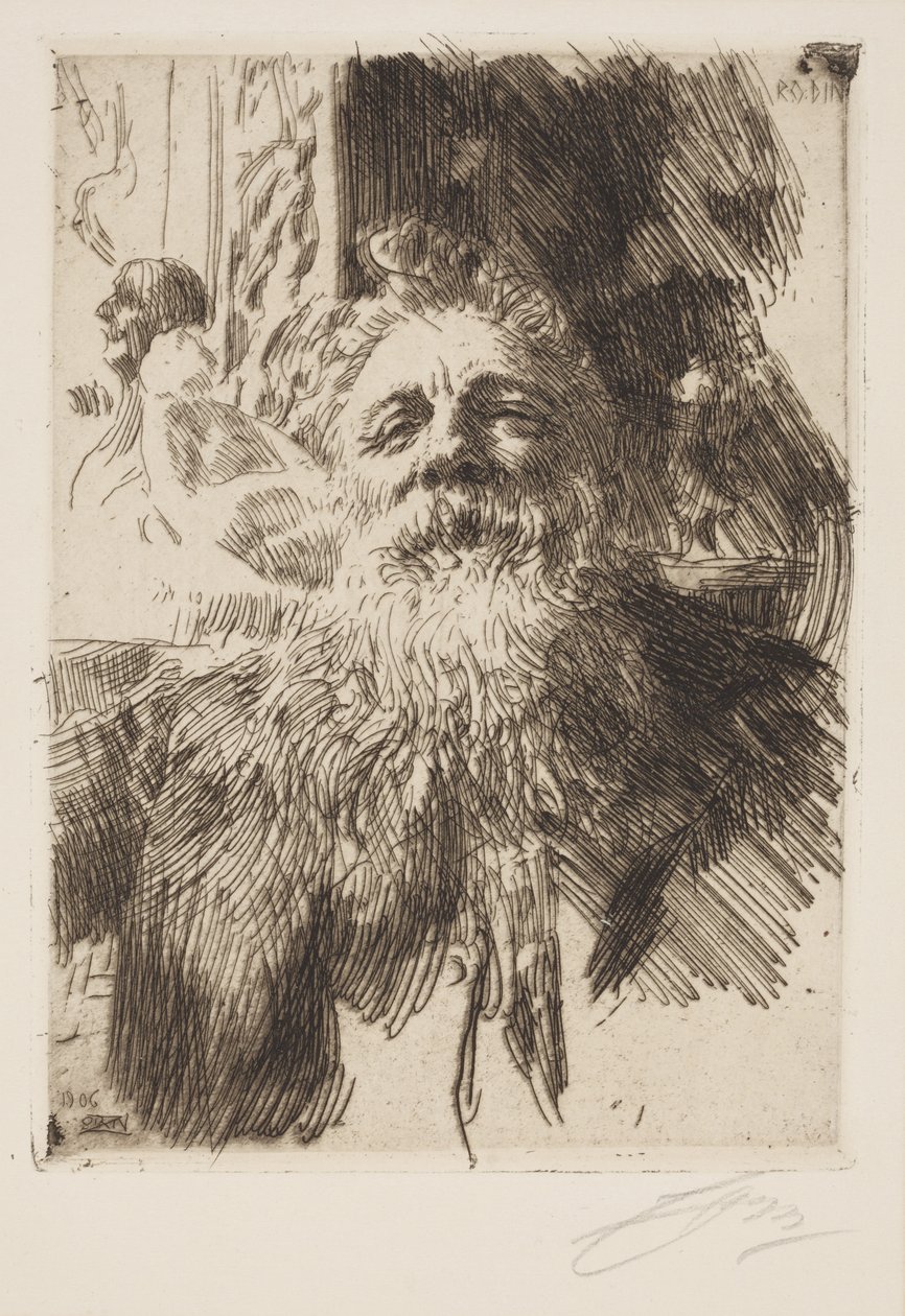 Auguste Rodin da Anders Leonard Zorn