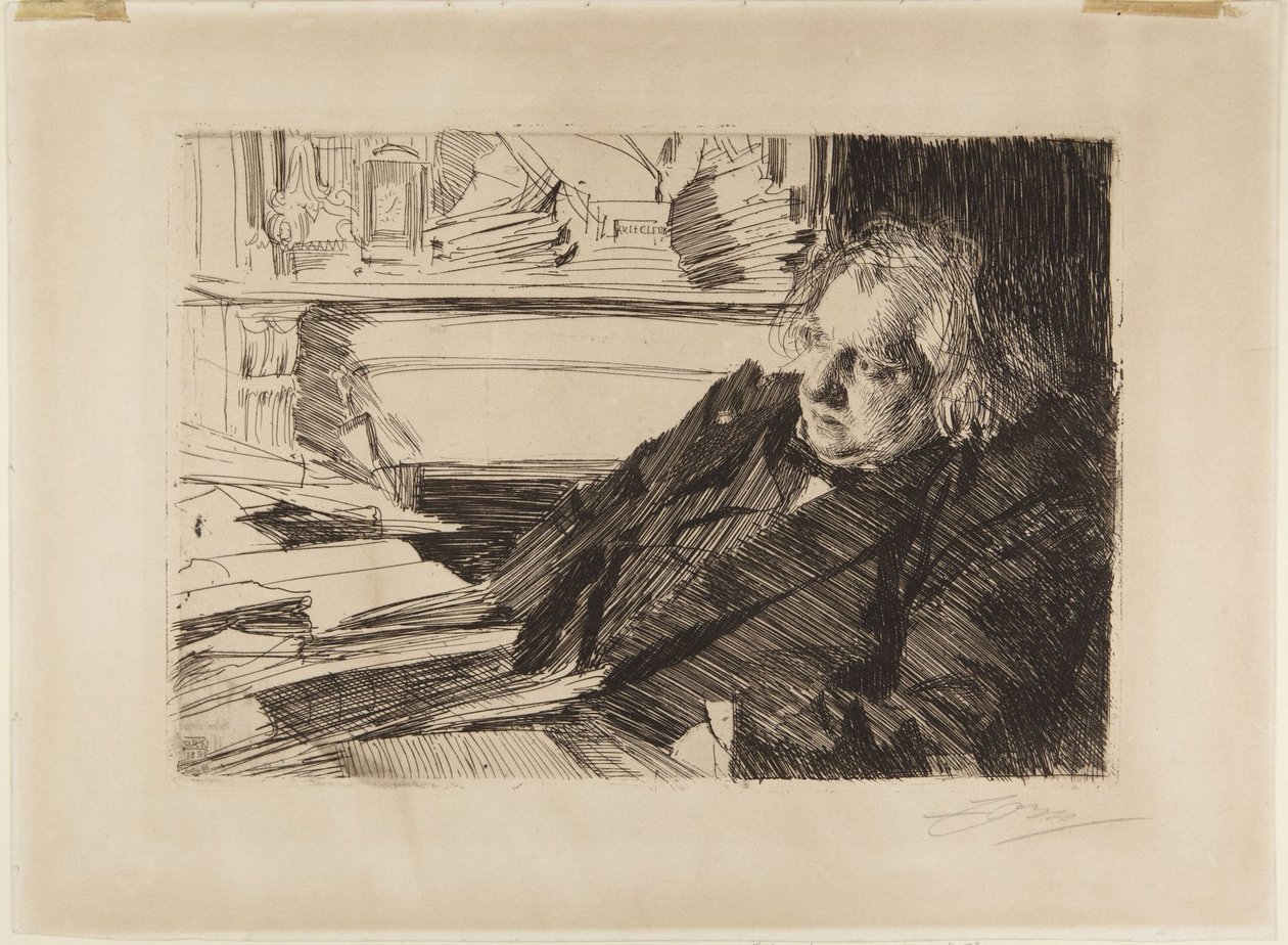 Ernest Renan da Anders Leonard Zorn