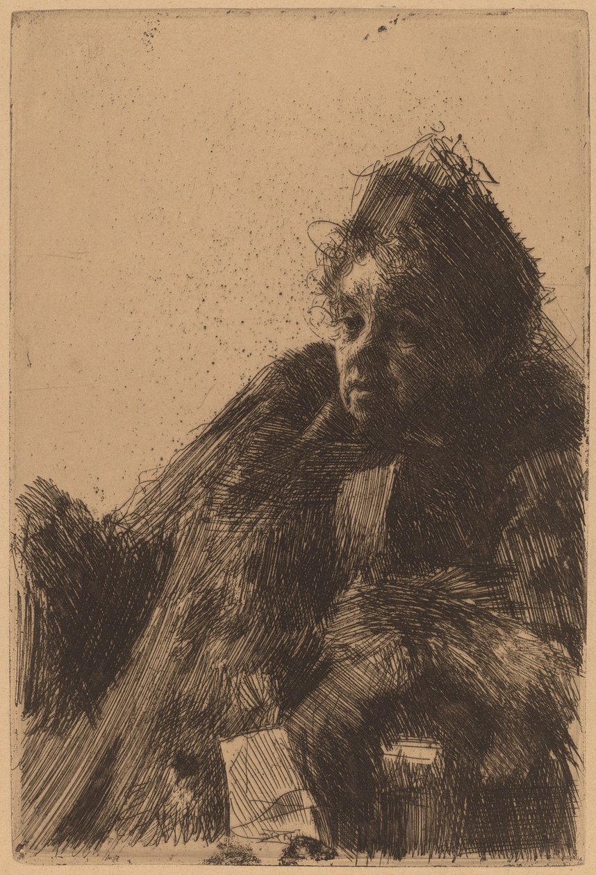 Madame Simon II (1891) da Anders Leonard Zorn