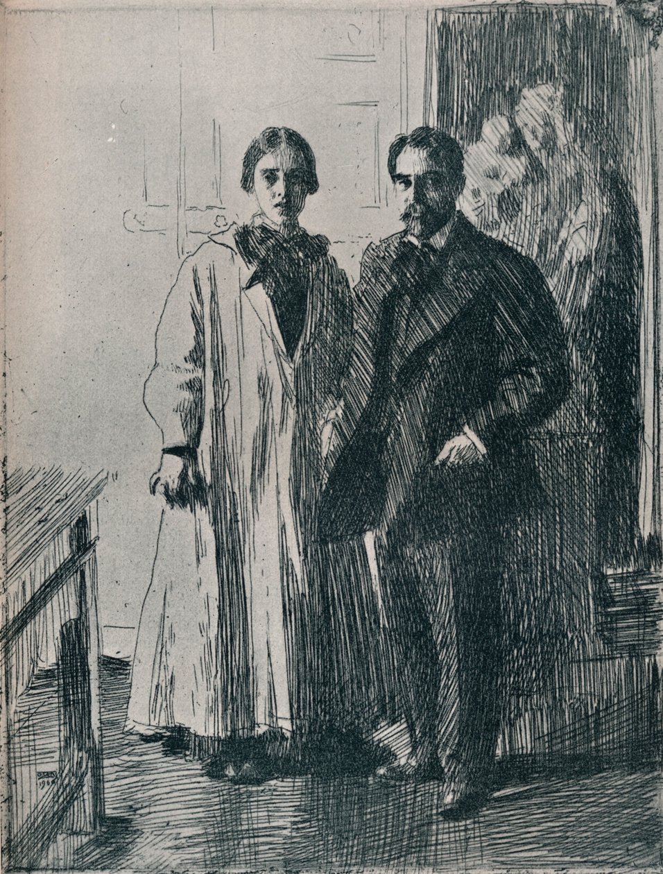 Mr. e Mrs. Atherton Curtis dall