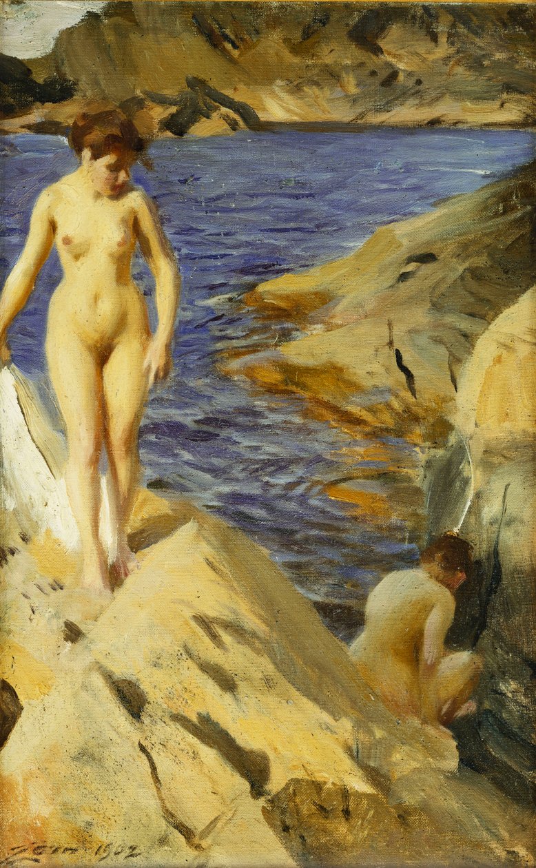 Nudi, 1902 da Anders Leonard Zorn
