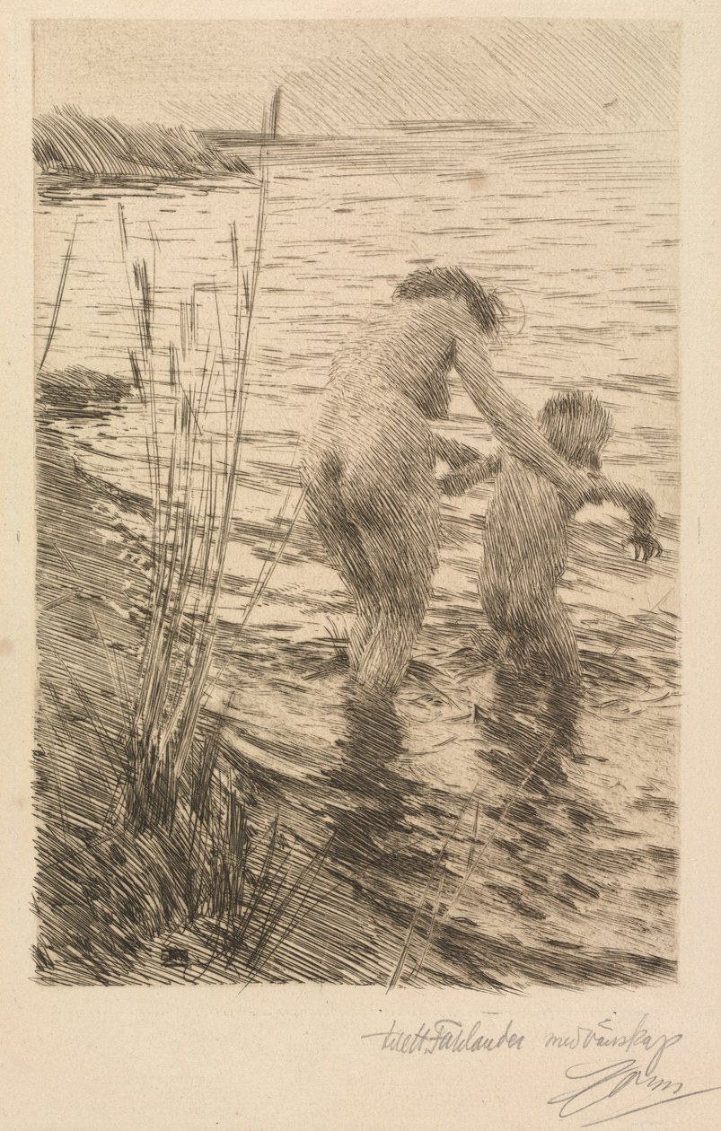 Première, 1890 da Anders Leonard Zorn