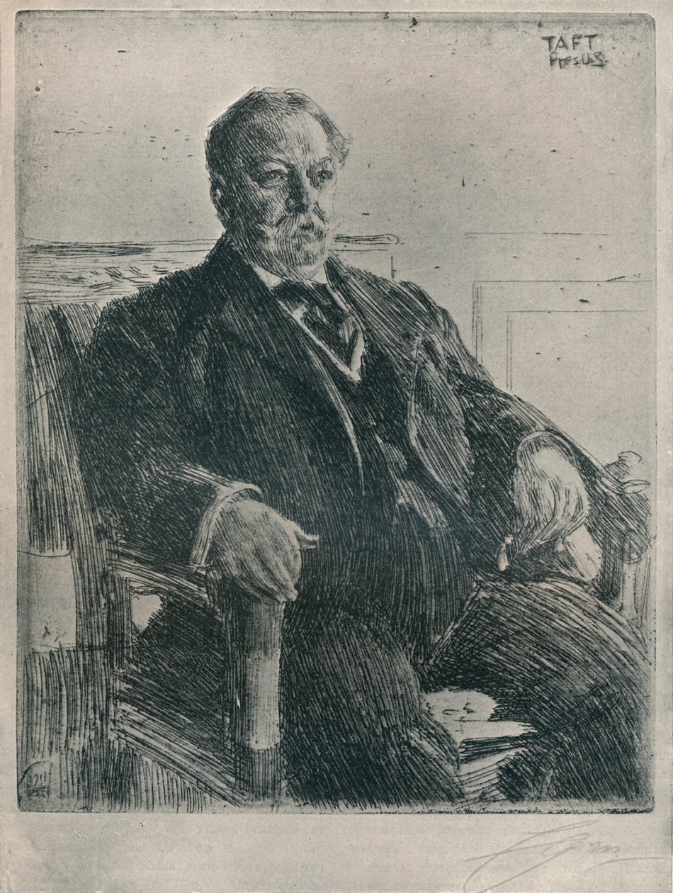 Presidente Taft da Anders Leonard Zorn