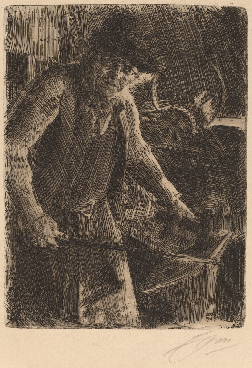 Il Maestro-Fabbro da Anders Leonard Zorn