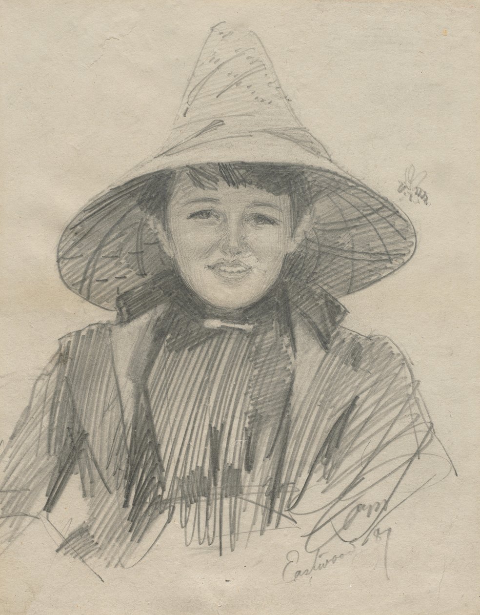 Ada Lymon (Donna con un grande cappello) da Anders Leonard Zorn