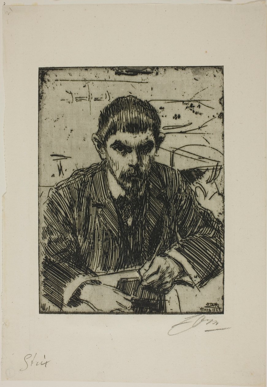 Albert Engström da Anders Zorn