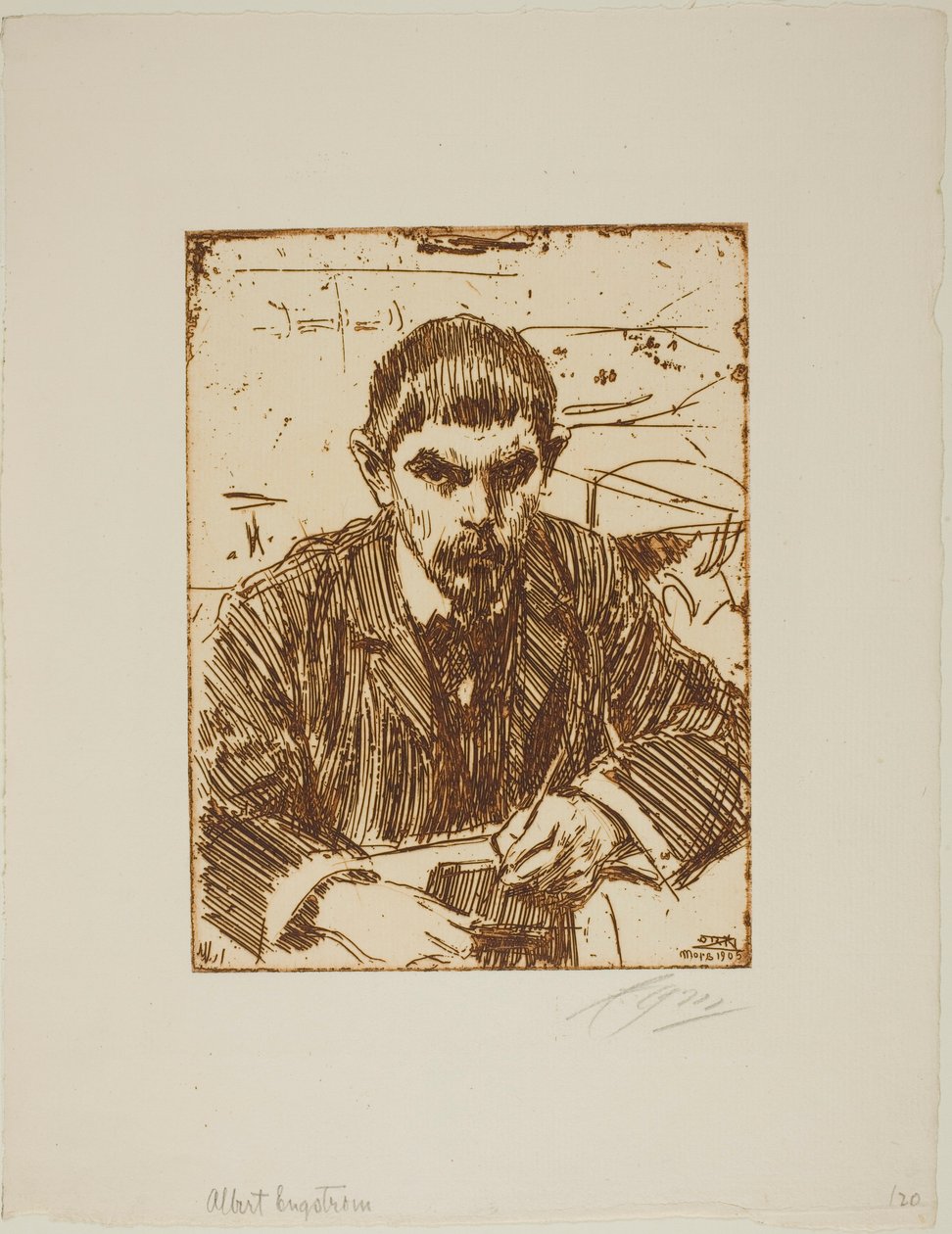 Albert Engström da Anders Zorn