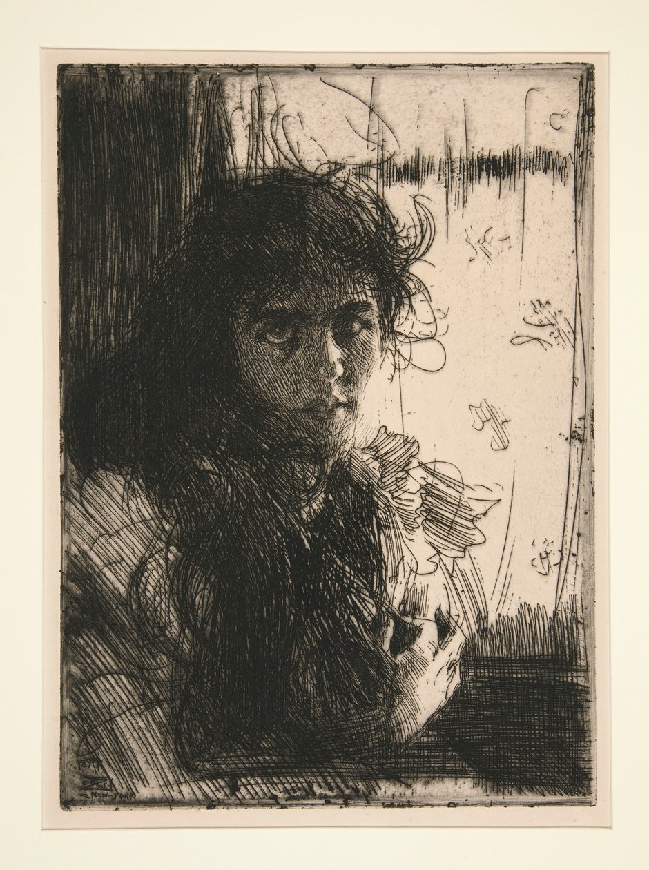 Una ragazza irlandese o Annie da Anders Leonard Zorn