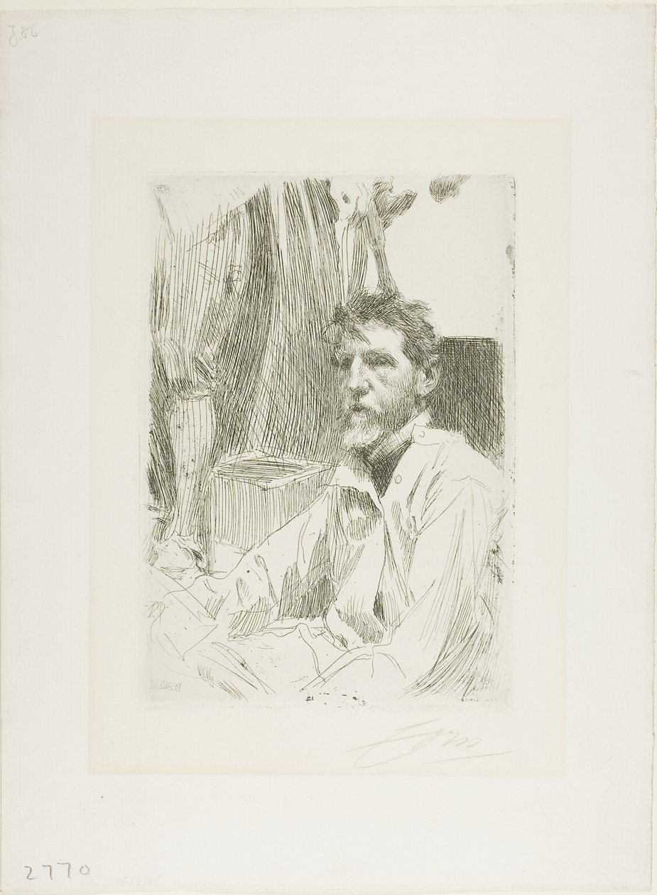 August Saint Gaudens I da Anders Leonard Zorn