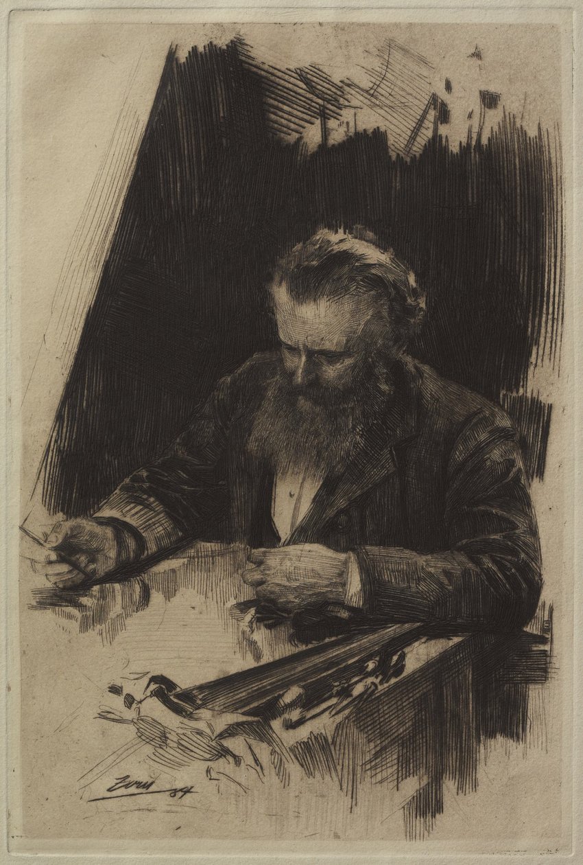 Axel Herman Hägg III da Anders Zorn