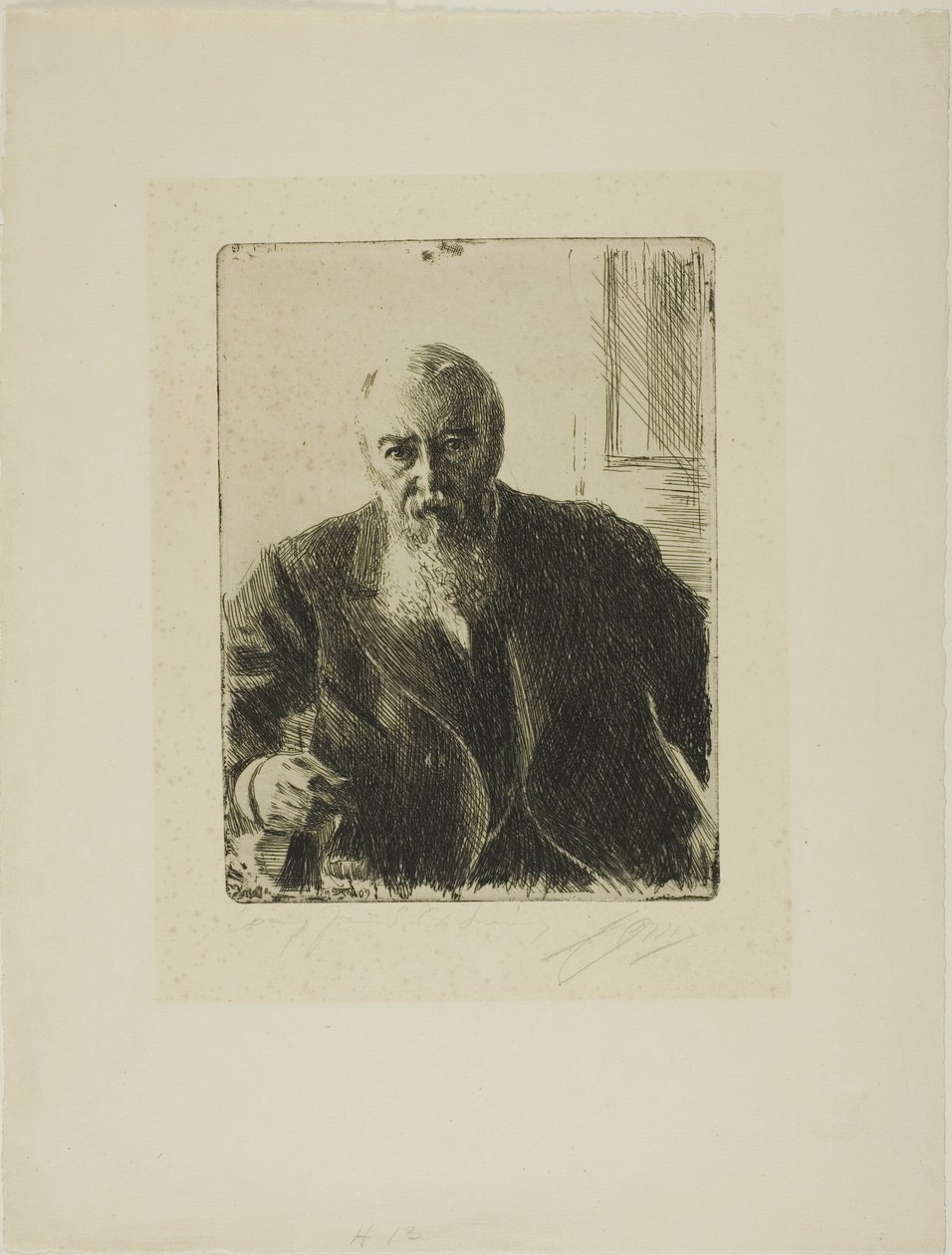 C. F. Liljevalch da Anders Leonard Zorn