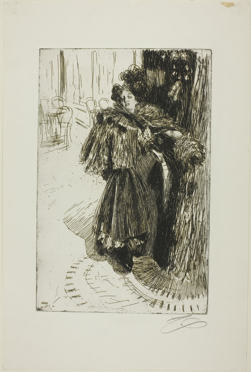 Effetto di notte III da Anders Leonard Zorn
