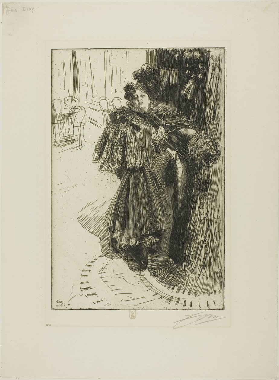 Effetto di notte III da Anders Leonard Zorn