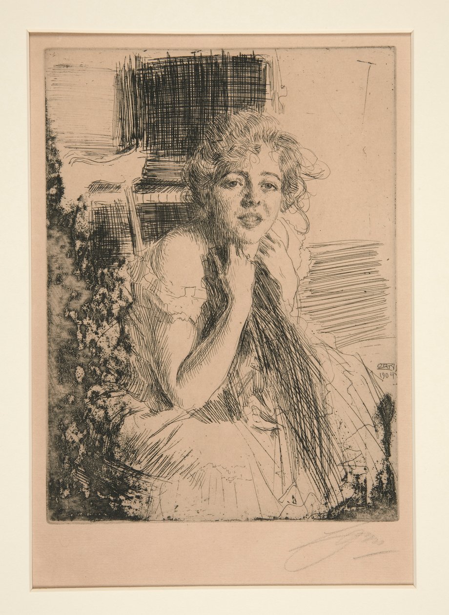 Emma Rasmussen da Anders Leonard Zorn