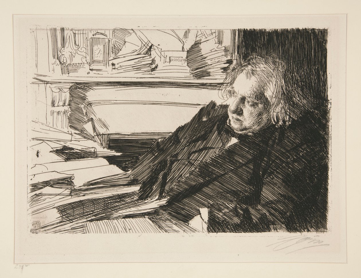 Ernest Renan da Anders Leonard Zorn