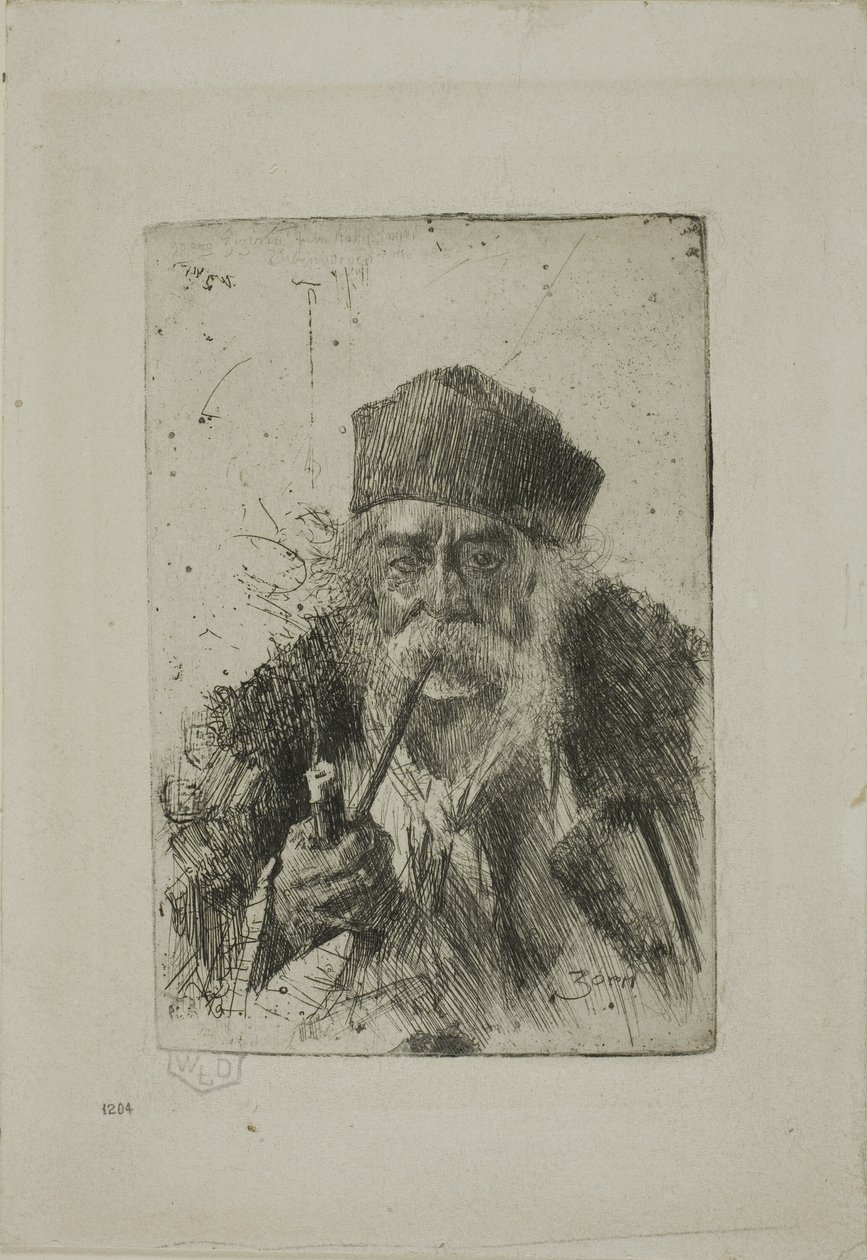 Boia della Transilvania da Anders Leonard Zorn