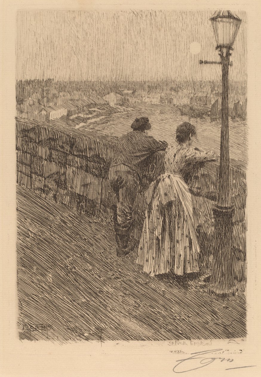 Pescatore a Saint Ives da Anders Leonard Zorn
