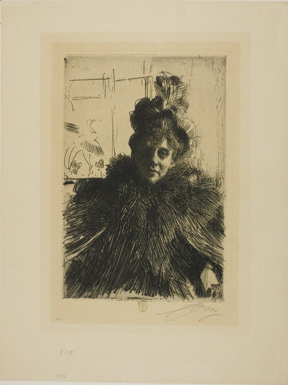 Gerda Hagborg III da Anders Leonard Zorn