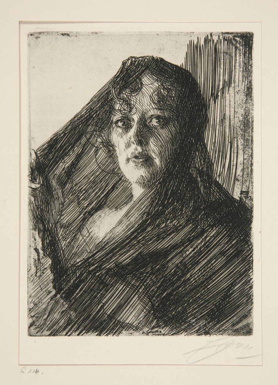 Gerda Lundequist da Anders Leonard Zorn