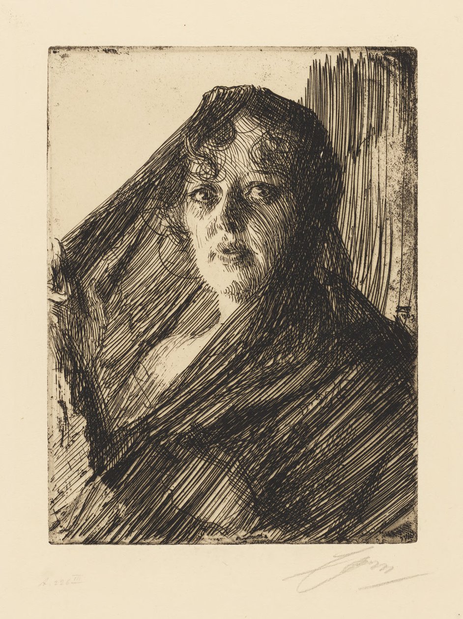 Gerda Lundequist da Anders Zorn