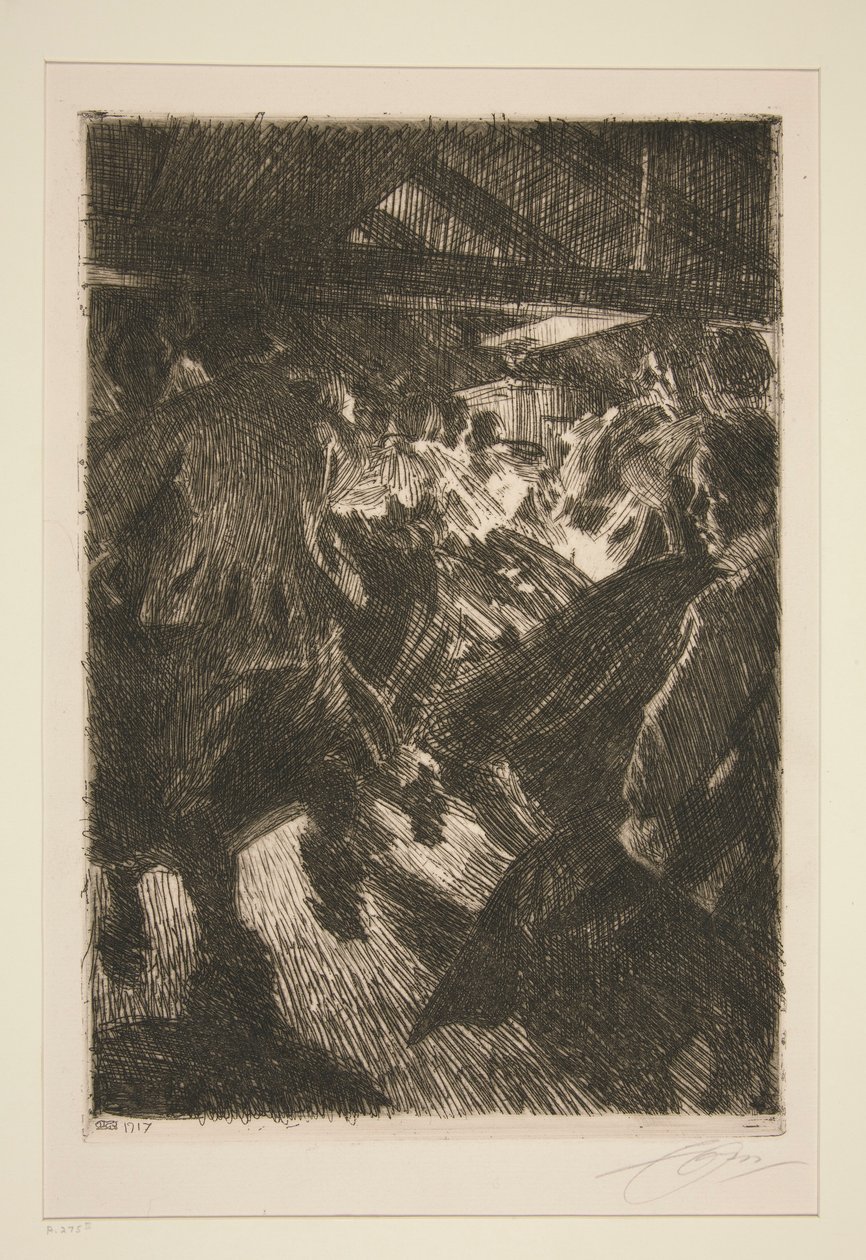Cottage di Gopsmor da Anders Leonard Zorn