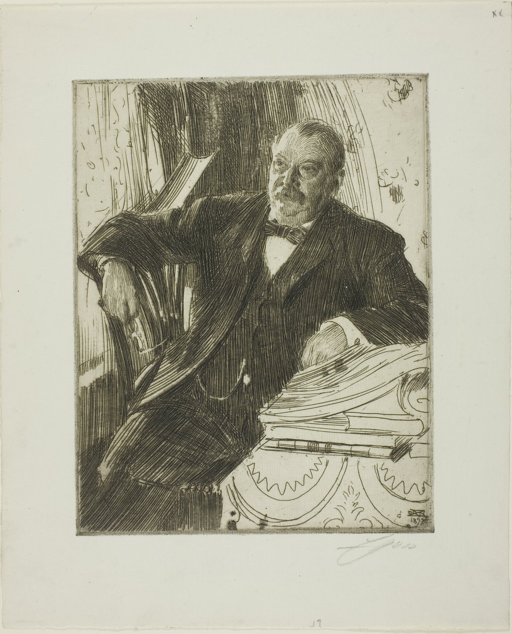 Grover Cleveland II da Anders Leonard Zorn