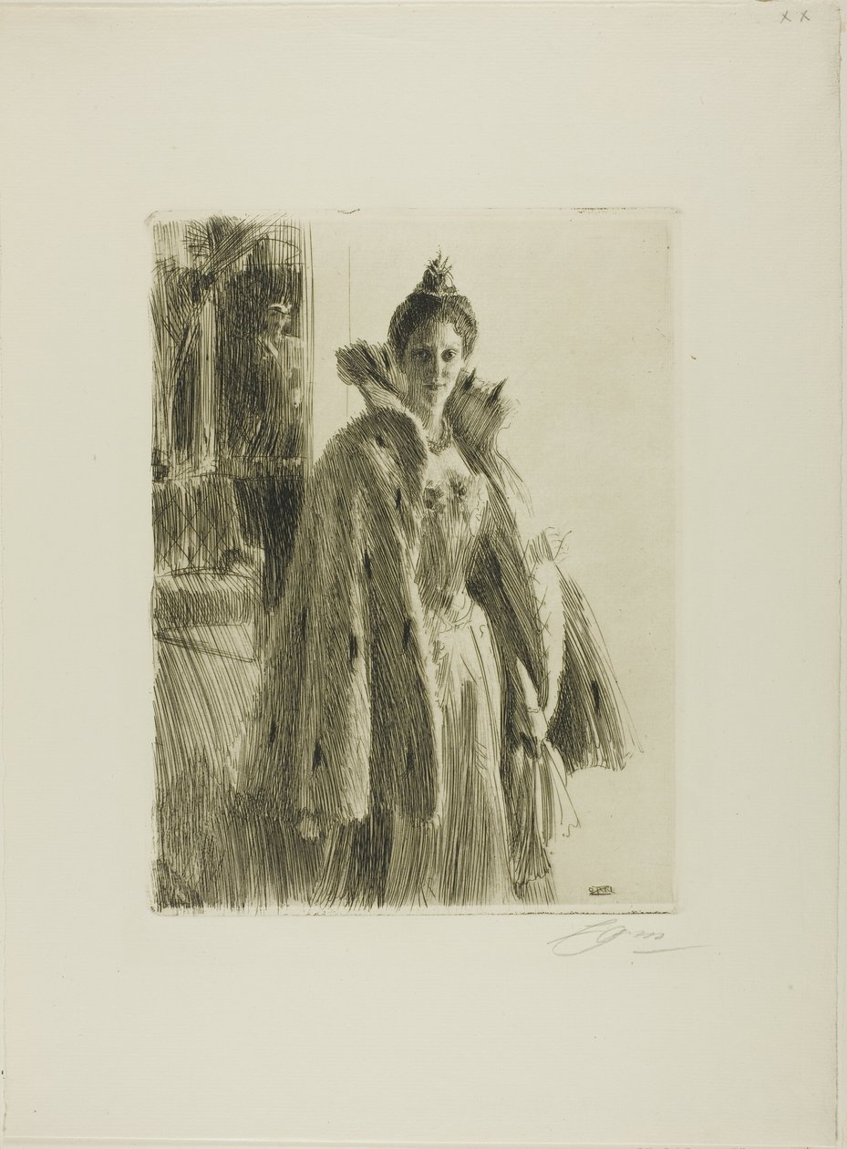 S.A.R. Principessa Ingeborg di Svezia II da Anders Leonard Zorn