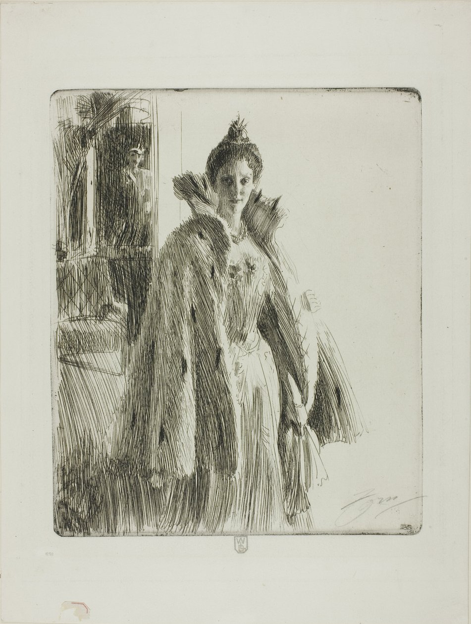 S.A.R. Principessa Ingeborg di Svezia II da Anders Leonard Zorn