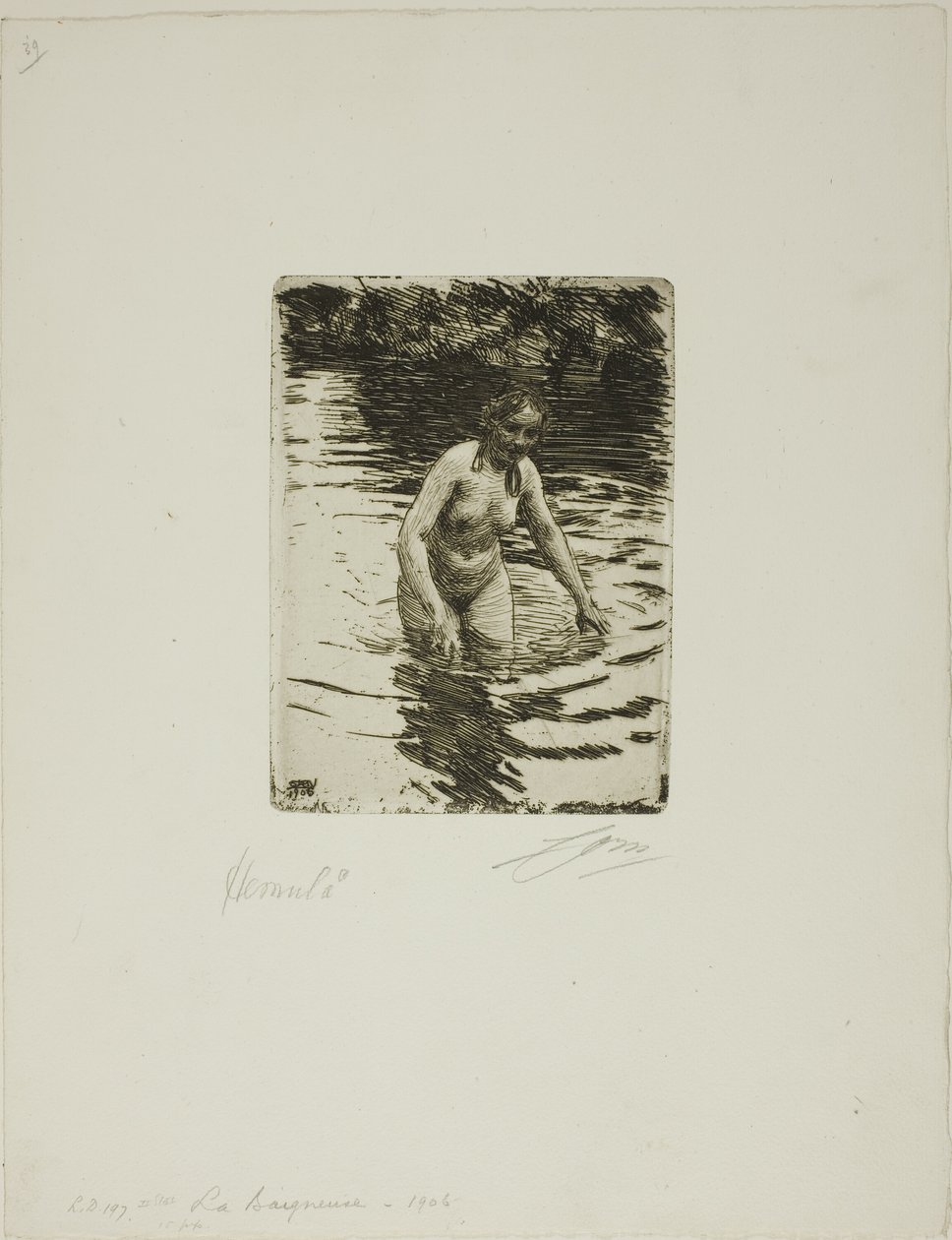 Hemulå II da Anders Leonard Zorn