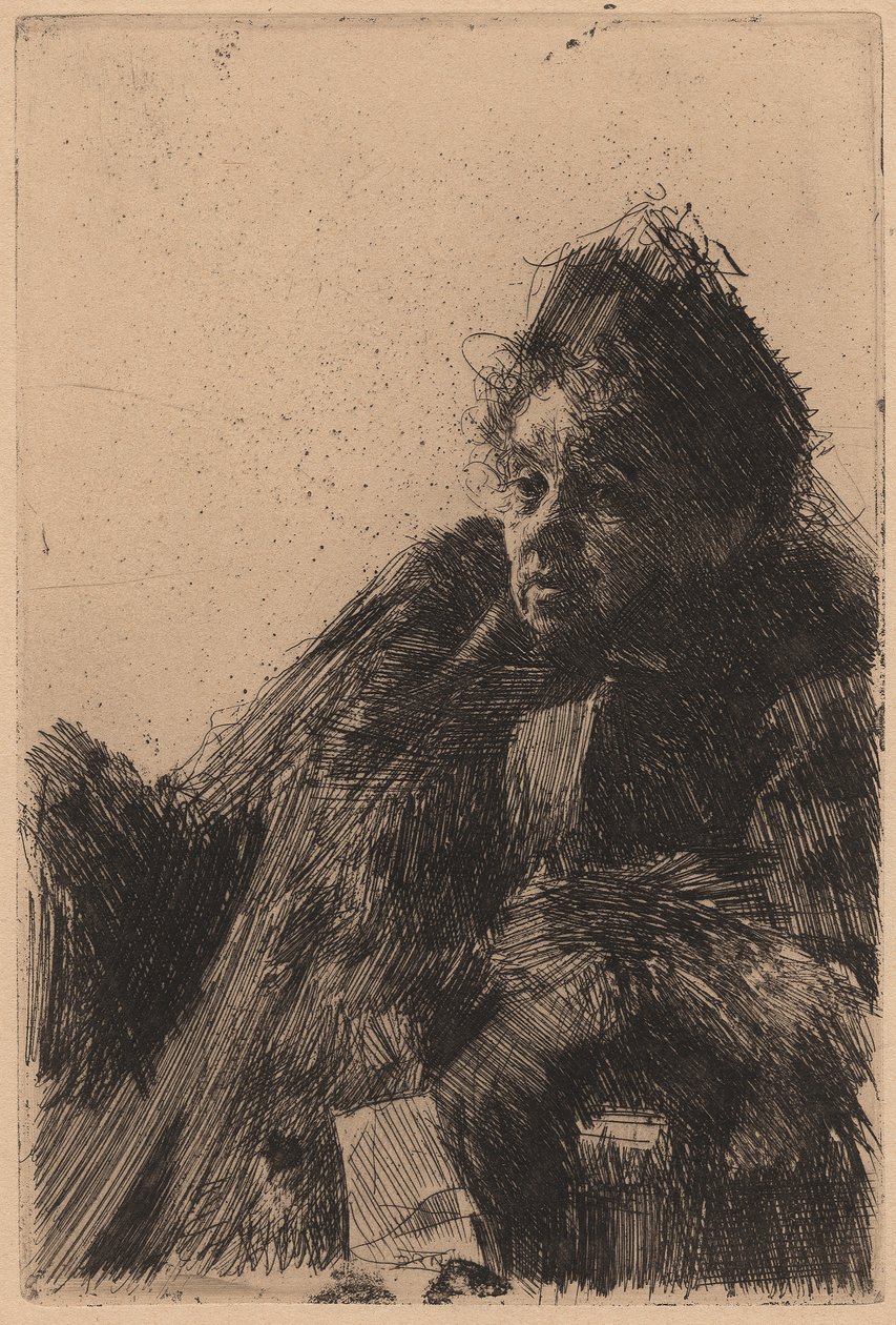 Madame Simon da Anders Zorn