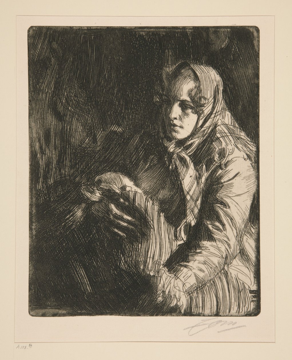 Madonna (Una madre) da Anders Zorn