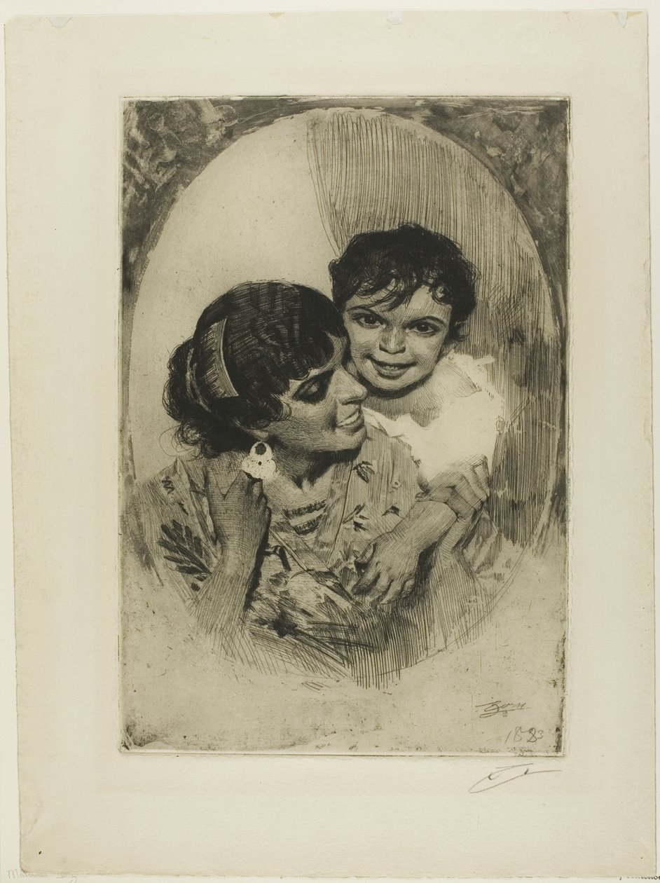 Delizia materna III da Anders Leonard Zorn