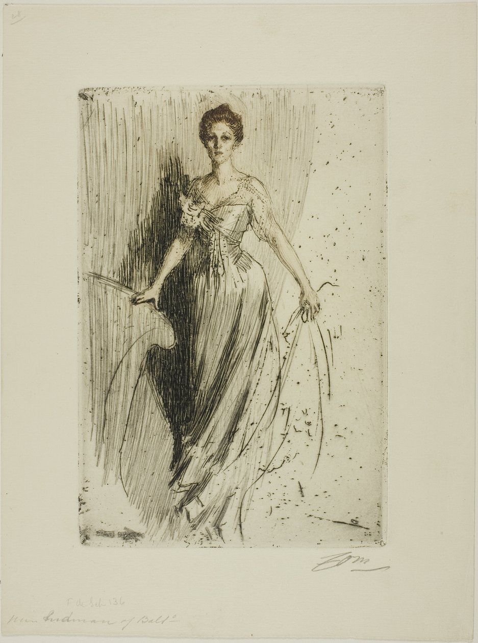 Miss Lurman da Anders Leonard Zorn