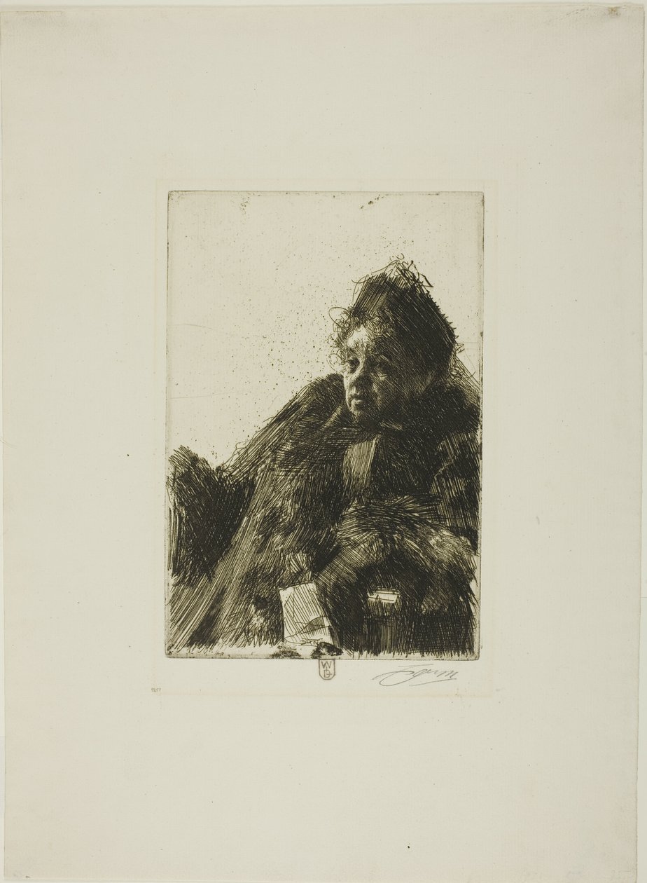 Mme Simon II da Anders Leonard Zorn