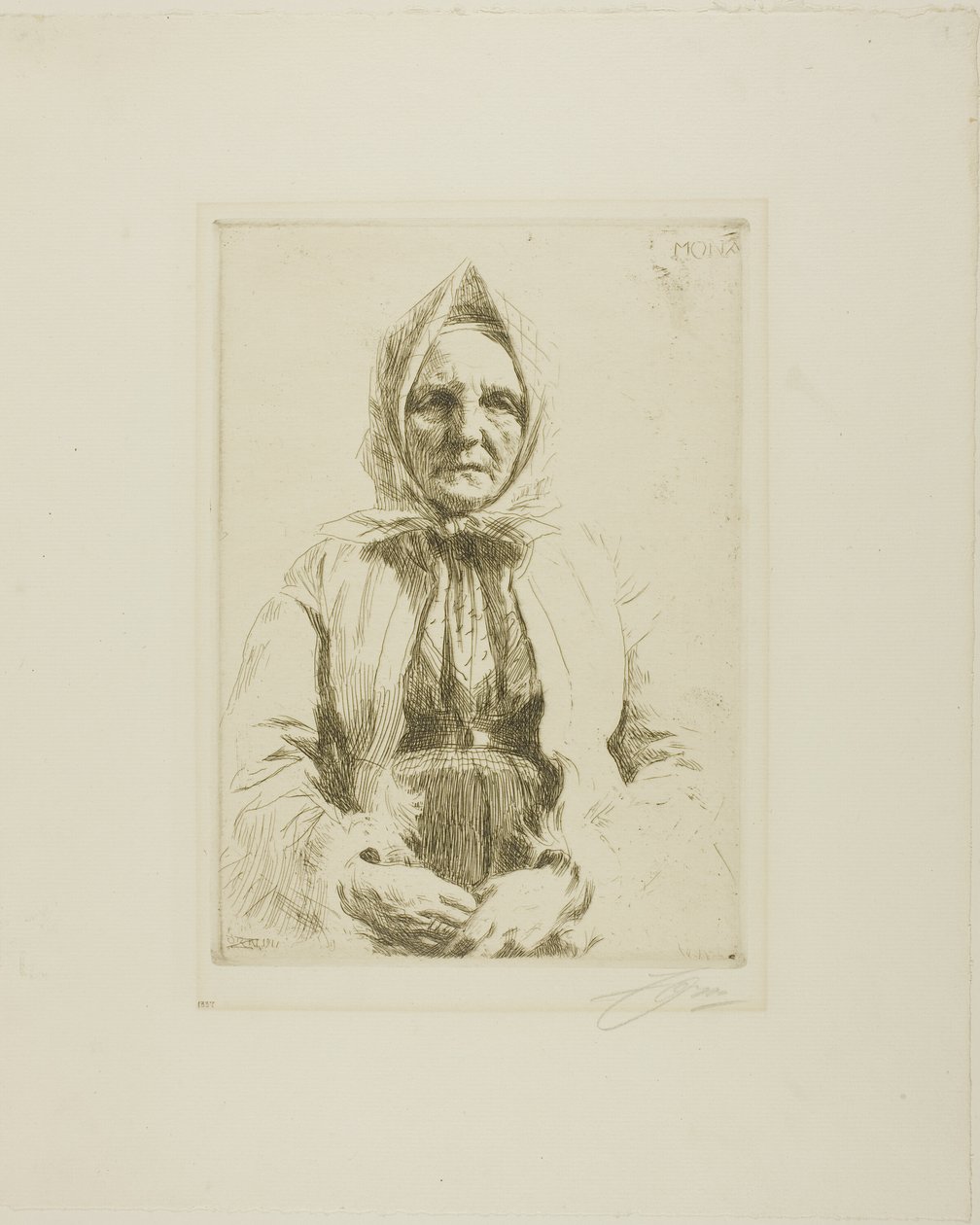 Mona da Anders Leonard Zorn
