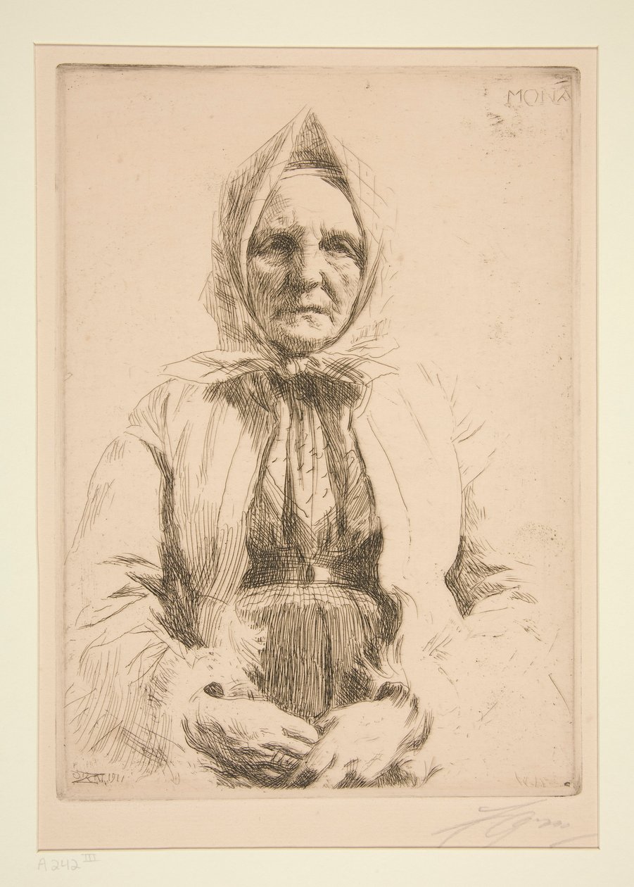 Mona da Anders Leonard Zorn