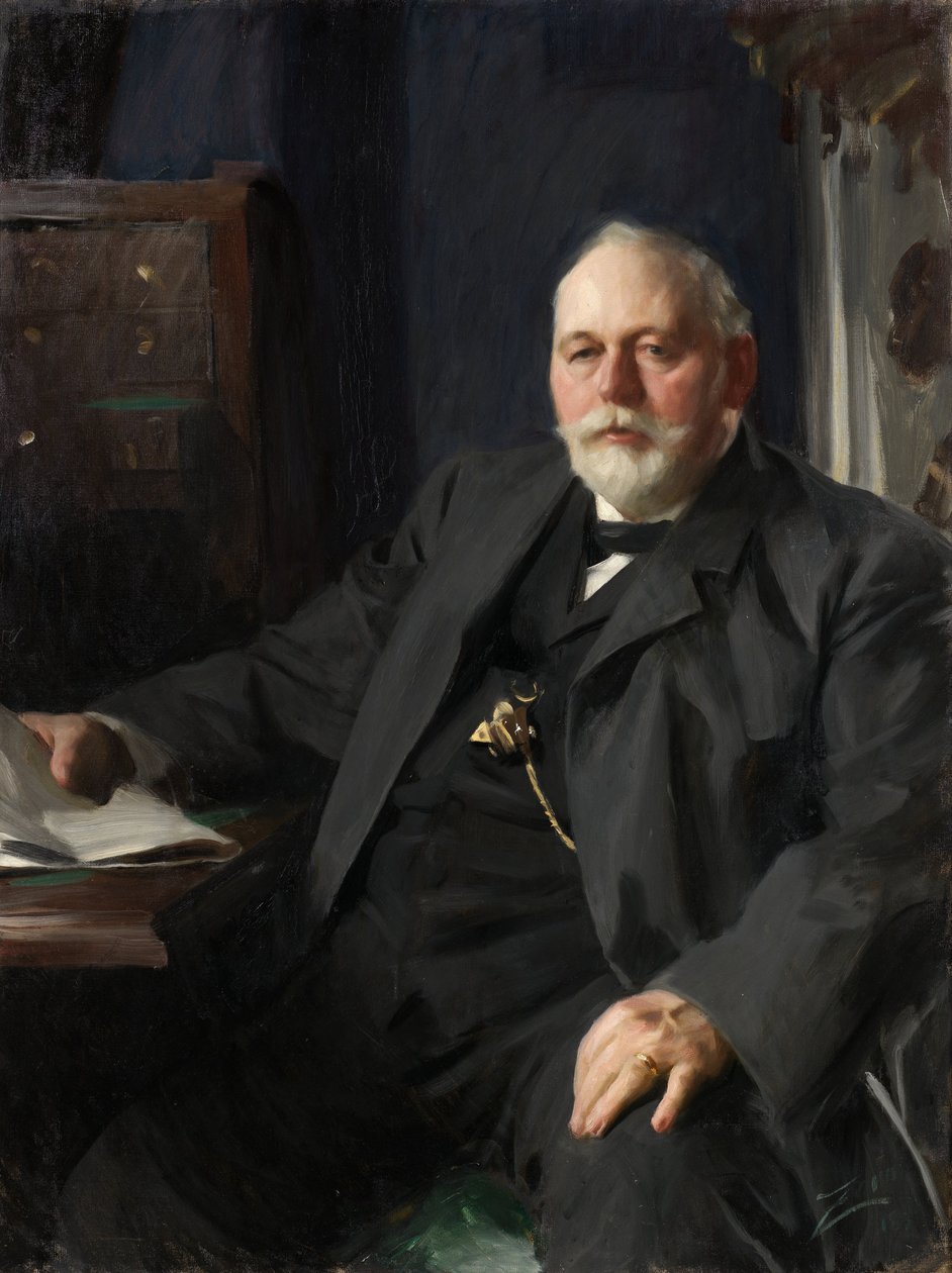 Signor Frans R. Heiss da Anders Zorn