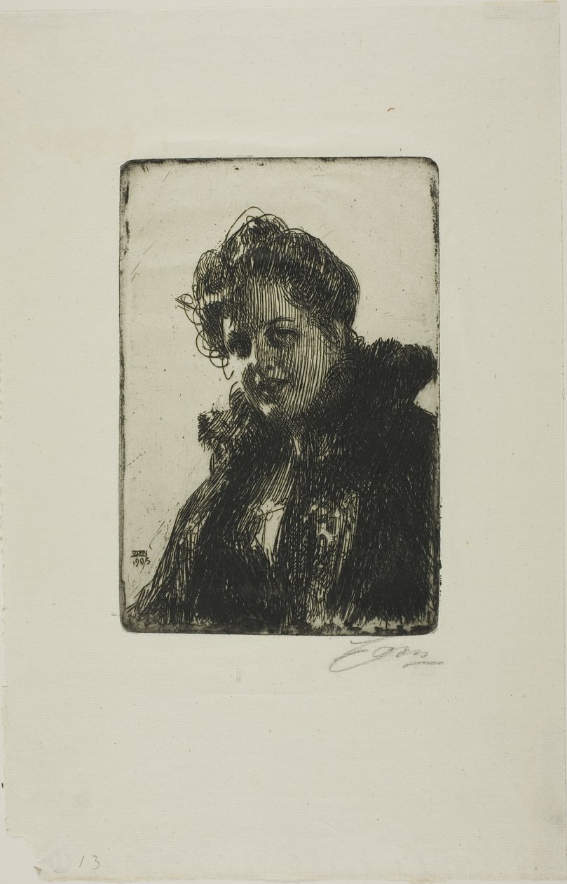 Signora Granberg da Anders Leonard Zorn