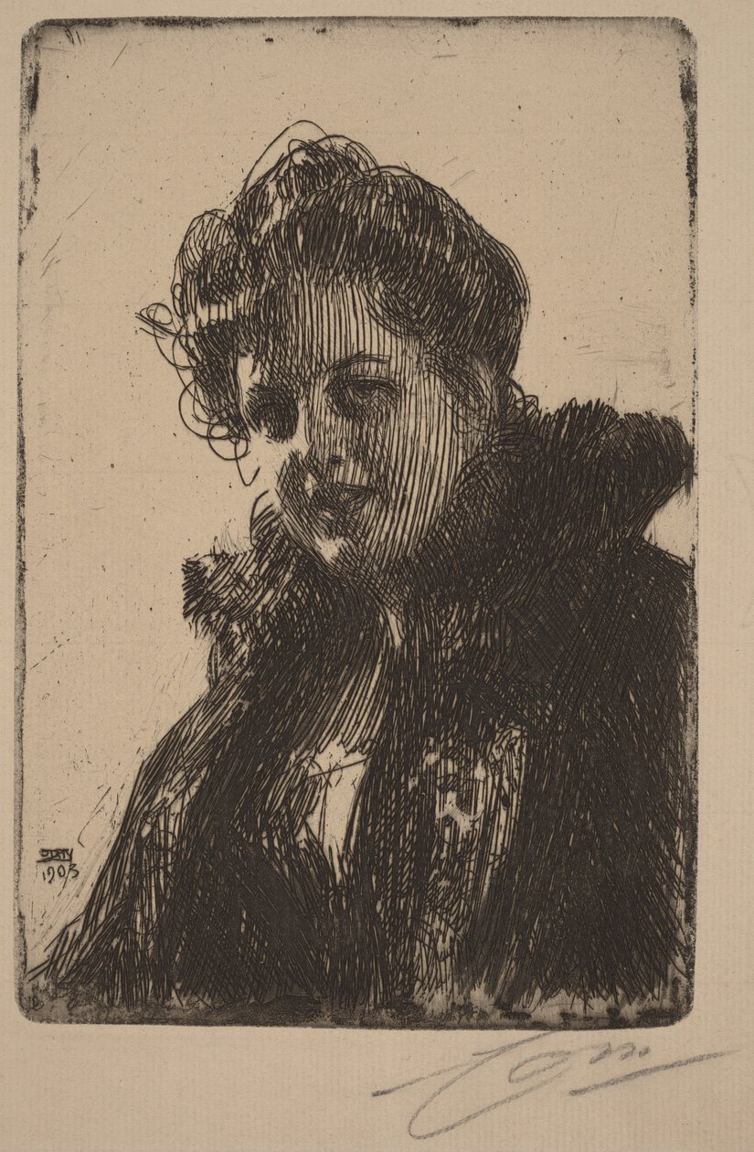 Signora Granberg da Anders Zorn