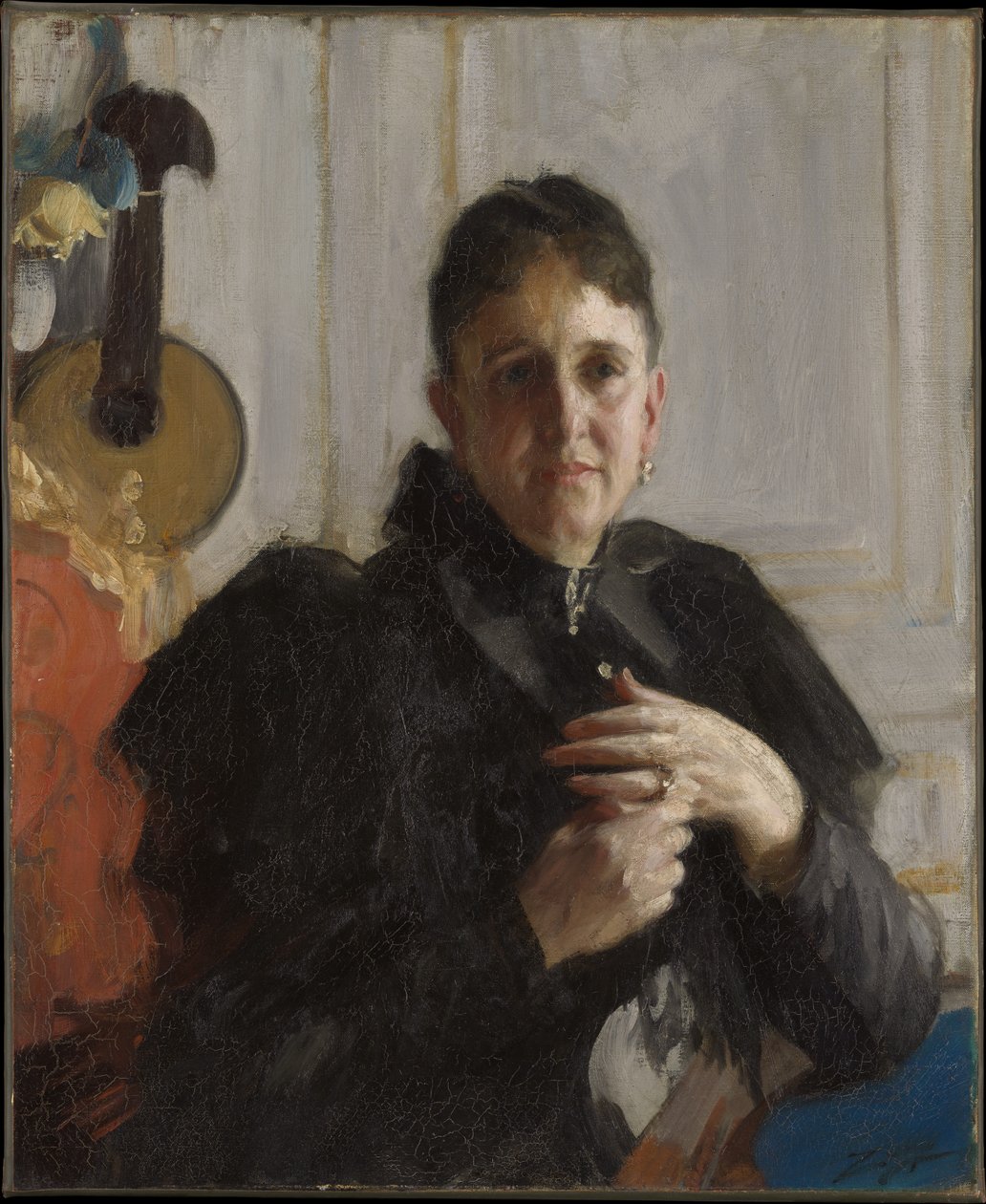Signora John Crosby Brown (Mary Elizabeth Adams, 1842-1918) da Anders Zorn