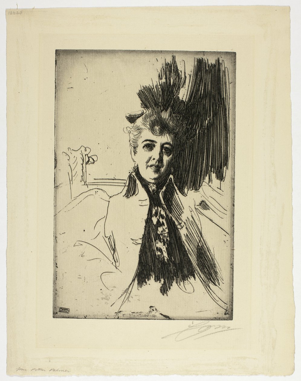 Signora Potter Palmer da Anders Leonard Zorn