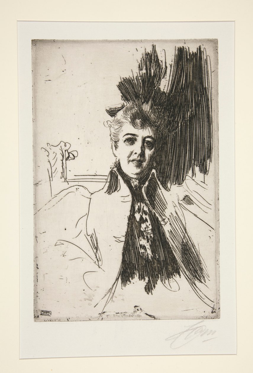 Signora Potter Palmer da Anders Leonard Zorn
