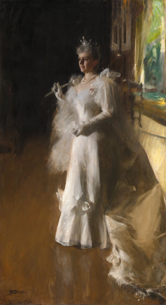 Signora Potter Palmer da Anders Zorn