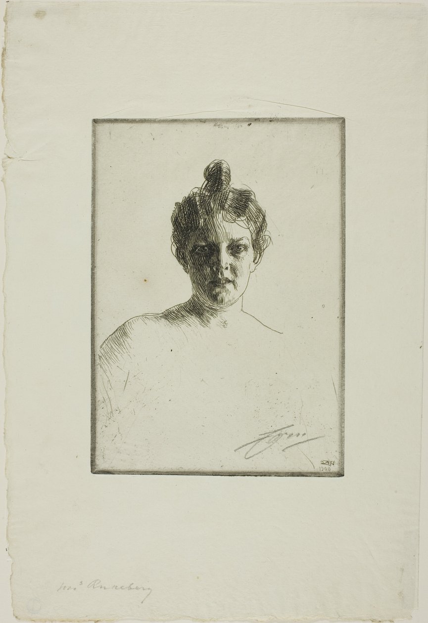 Signora Runeberg da Anders Leonard Zorn