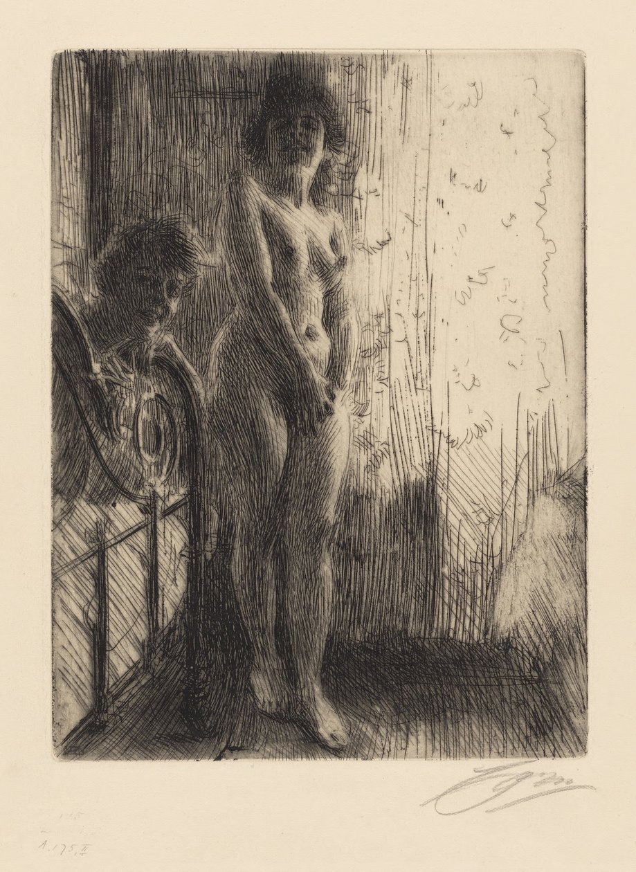 Studio di nudo da Anders Zorn