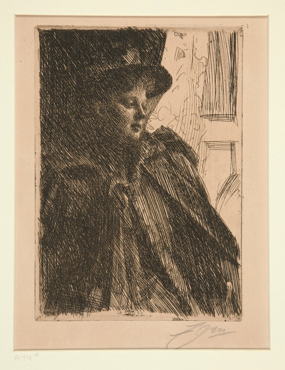 Olga Bratt da Anders Leonard Zorn